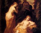 狄亚兹 : Nymphs In The Forest Fontainbleau